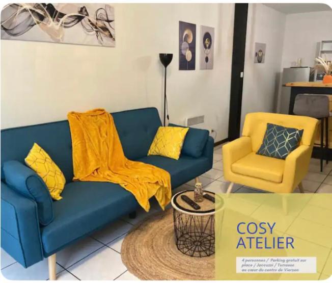 Appartement Cosy Atelier à Vierzon Extérieur photo